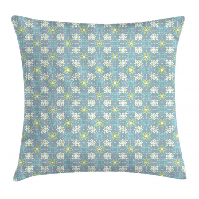 Tender Vintage Floral Pattern Pillow Cover