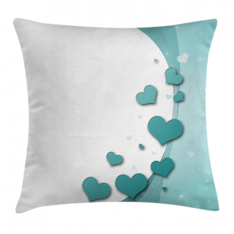 Hearts Valentines Pillow Cover