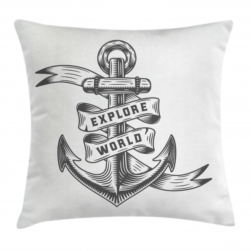 Adventurous Anchor Pillow Cover