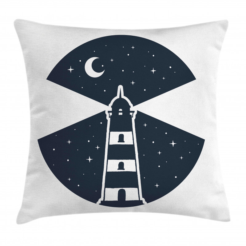 Lighthouse Night Pillow Cover