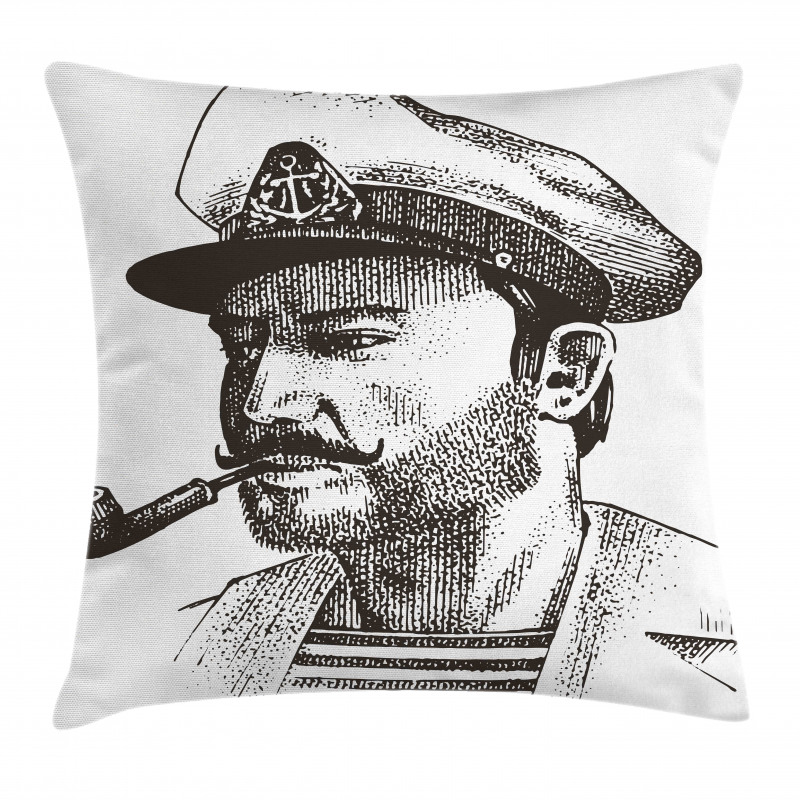 Maritime Boatswain Pillow Cover