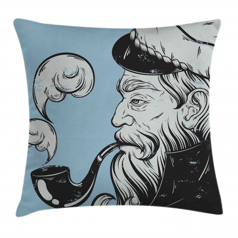 Old Seaman Pipe Pillow Cover