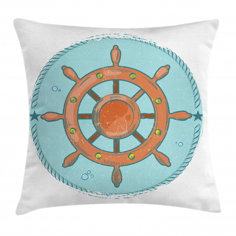 Wheel Cartoon Pillow Cover