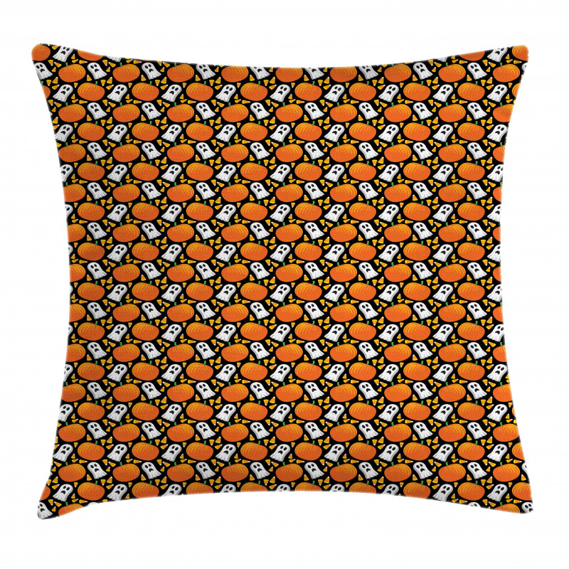 Pumpkin Pattern Pillow Cover