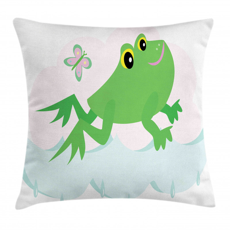 Nursery Jumping Animal Pillow Cover