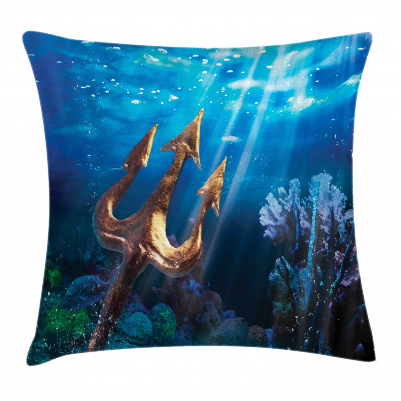 Trident Underwater Pillow Cover