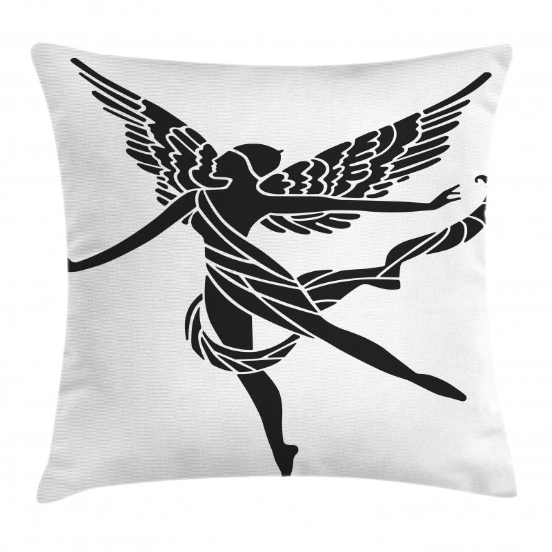 Woman with Wings Pillow Cover