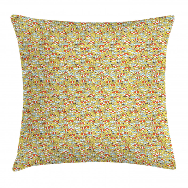 Teenagers Having Fun Pillow Cover