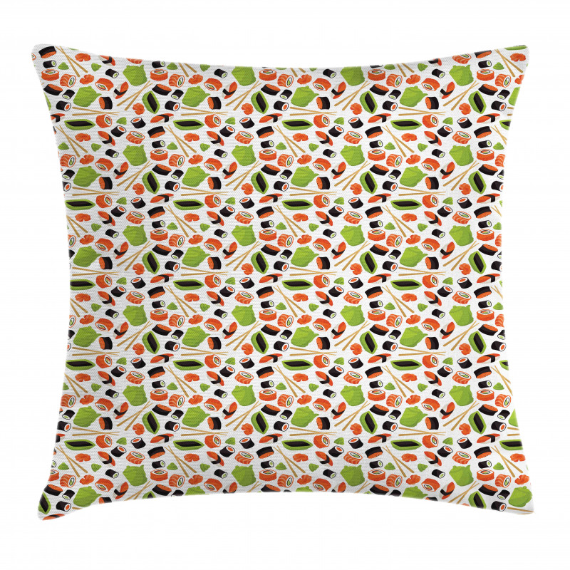 Cuisine Pattern Pillow Cover