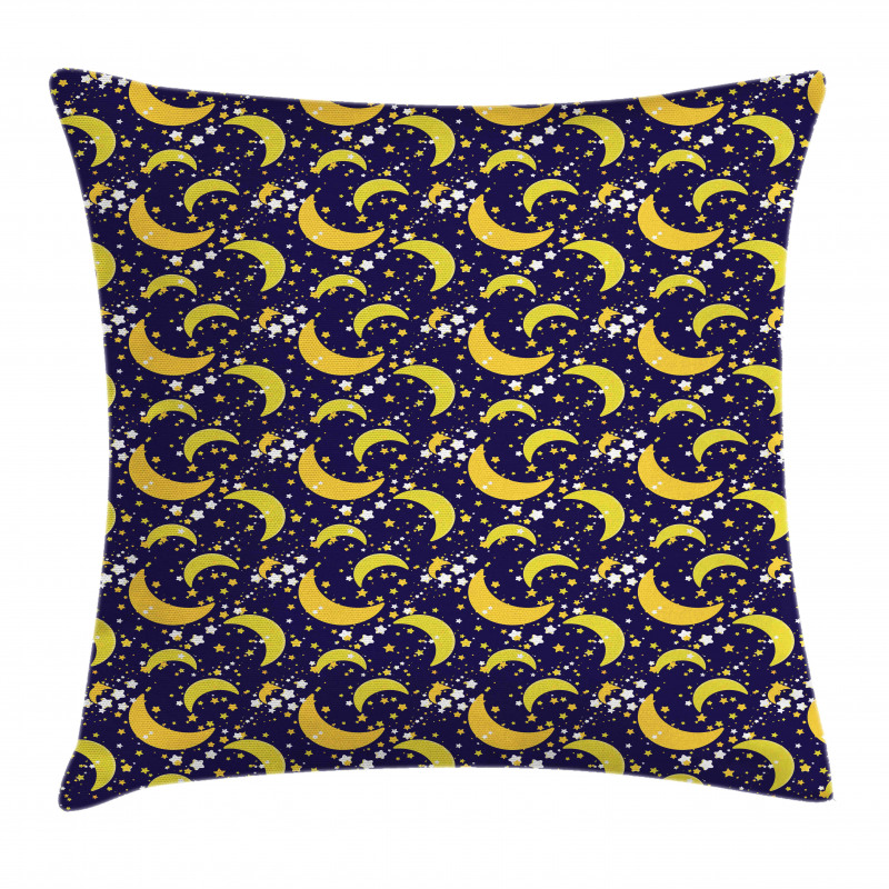 Crescent and Star Pillow Cover