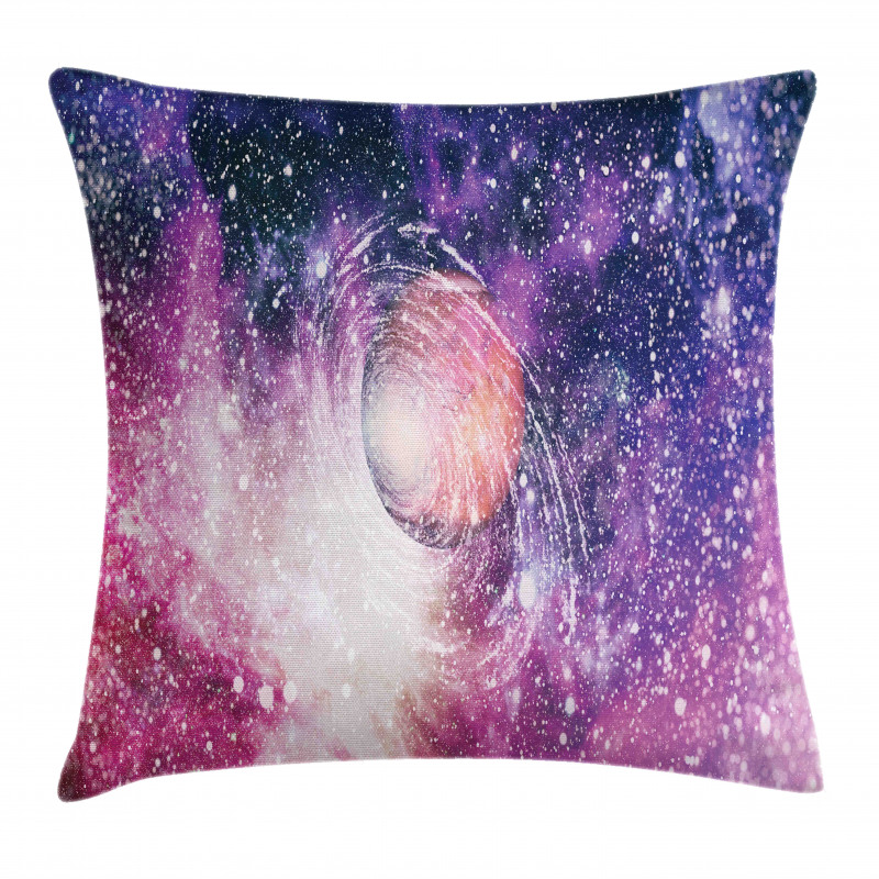 Vivid Galactic Art Pillow Cover