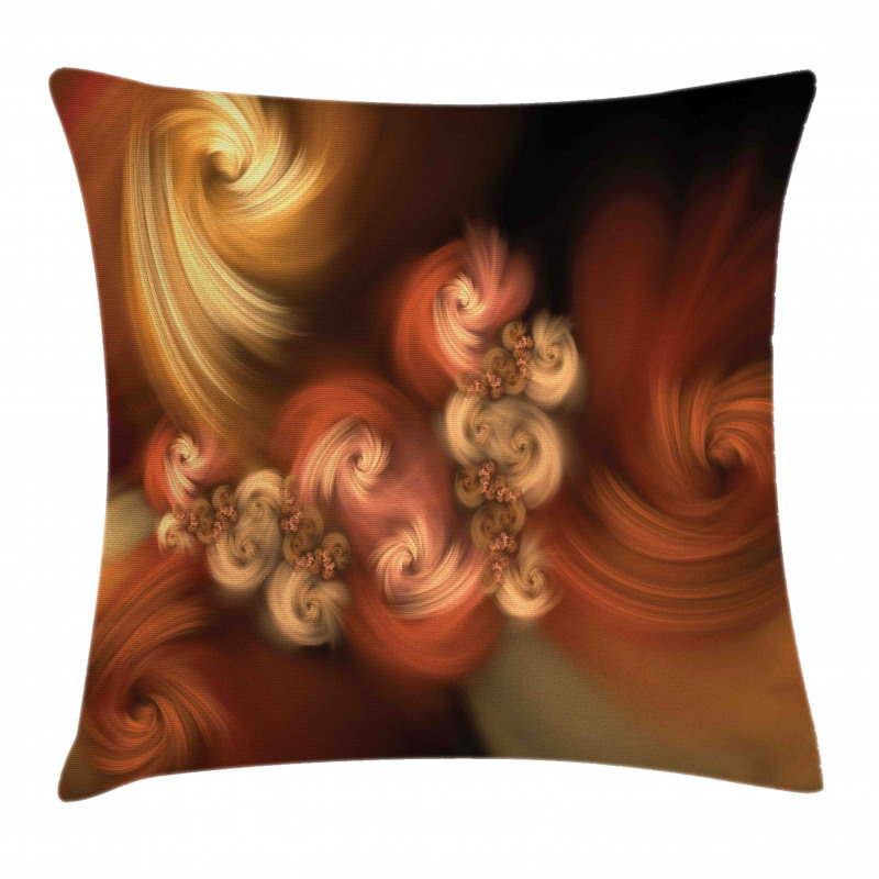 Fractal Spiral Pillow Cover