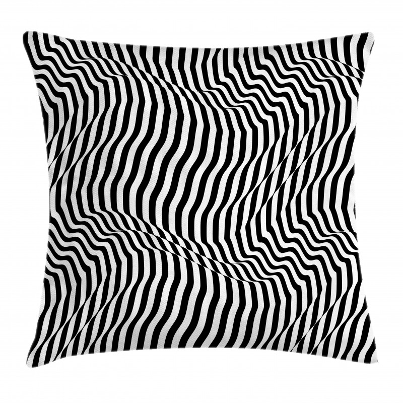 Illusive Stripes Pillow Cover