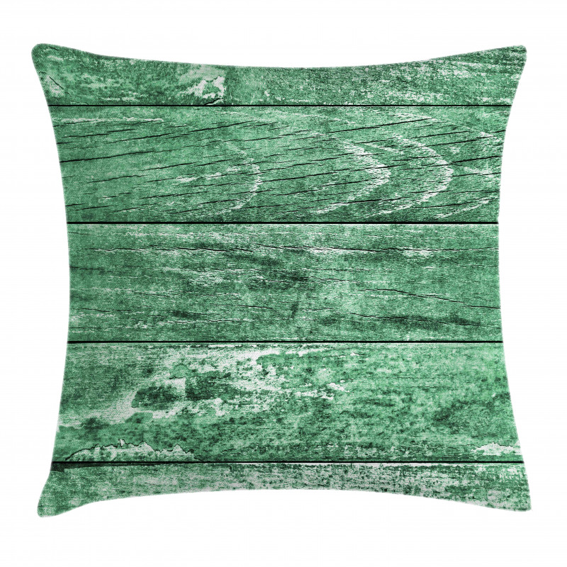 Cracked Look Wooden Pillow Cover