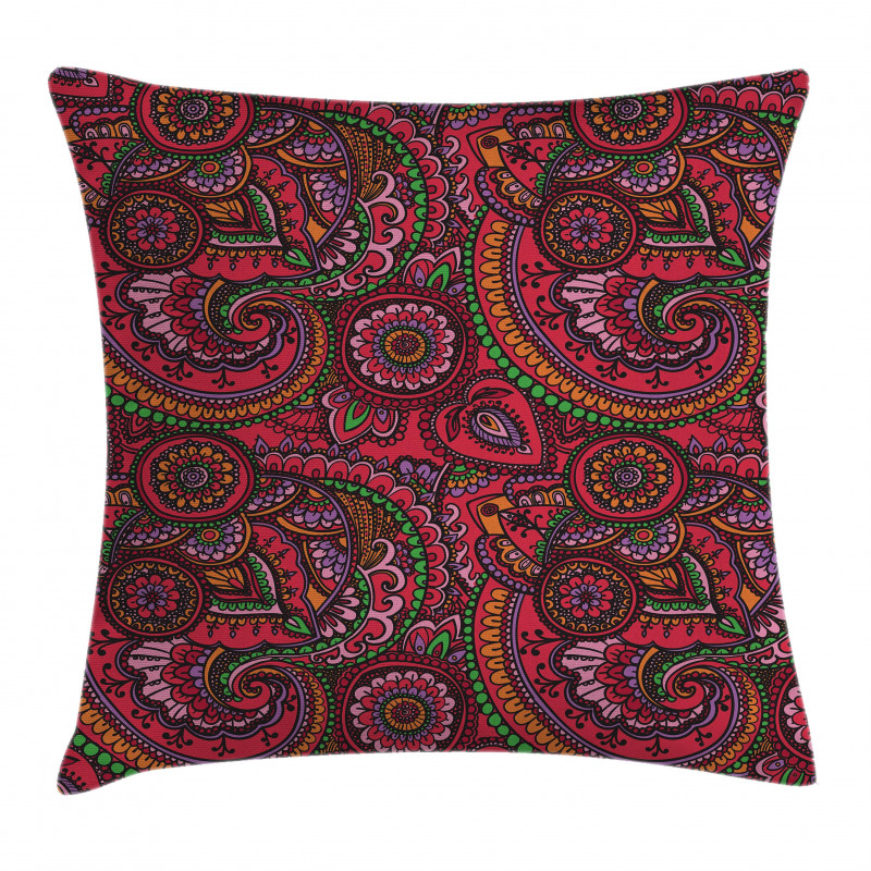 Traditional Art Pillow Cover