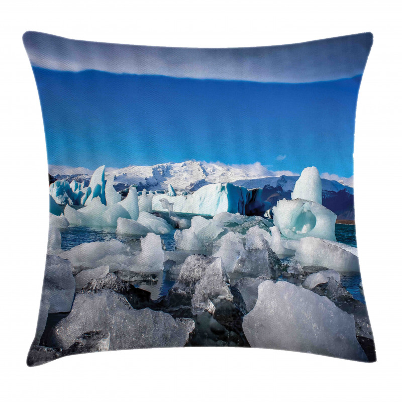 Glacier Elements Lagoon Pillow Cover