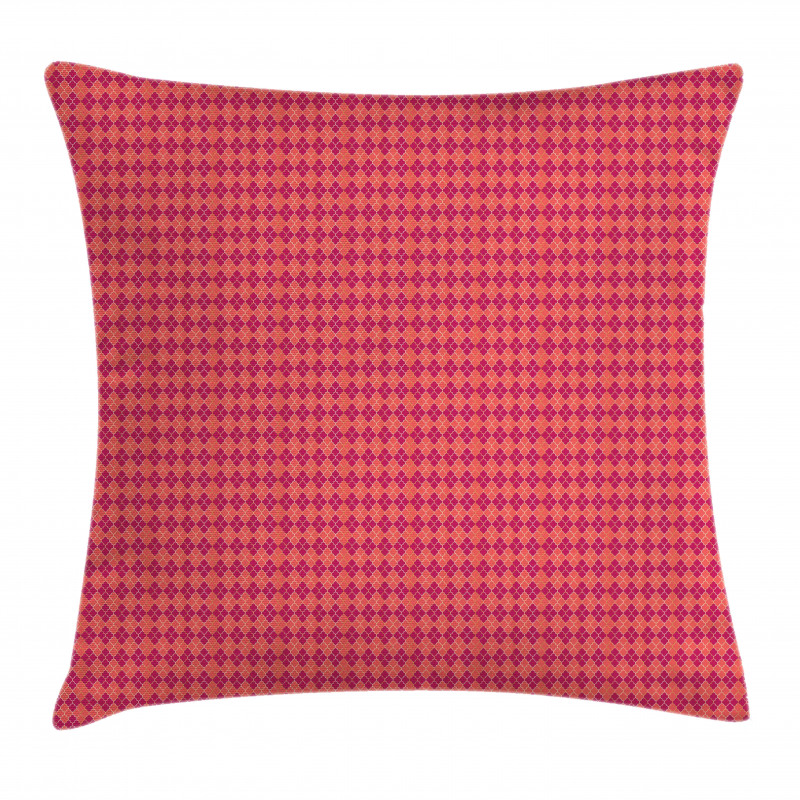 Vivid Lattice Pillow Cover