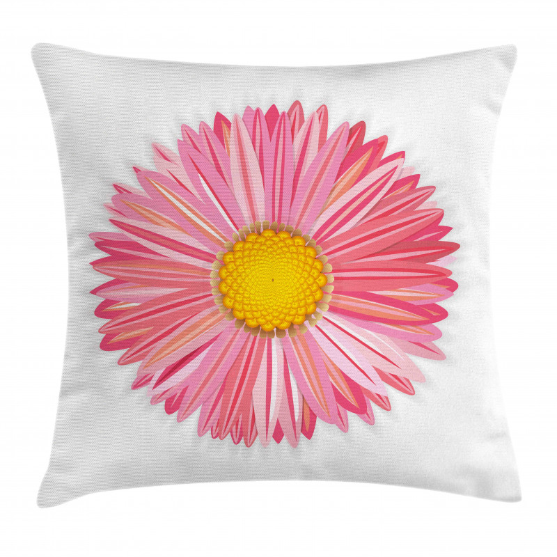 Pinkish Macro Petal Pillow Cover