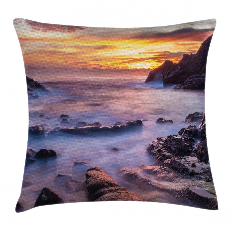 Sunrise Halona Beach Pillow Cover