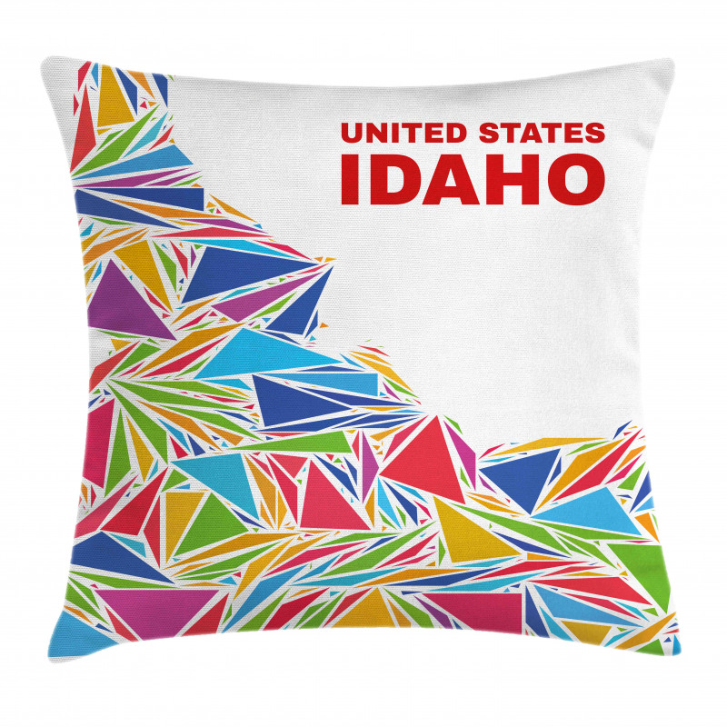 Gem State Illustration Pillow Cover