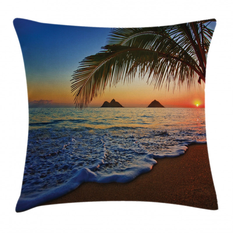 Sunrise Lanikai Beach Pillow Cover