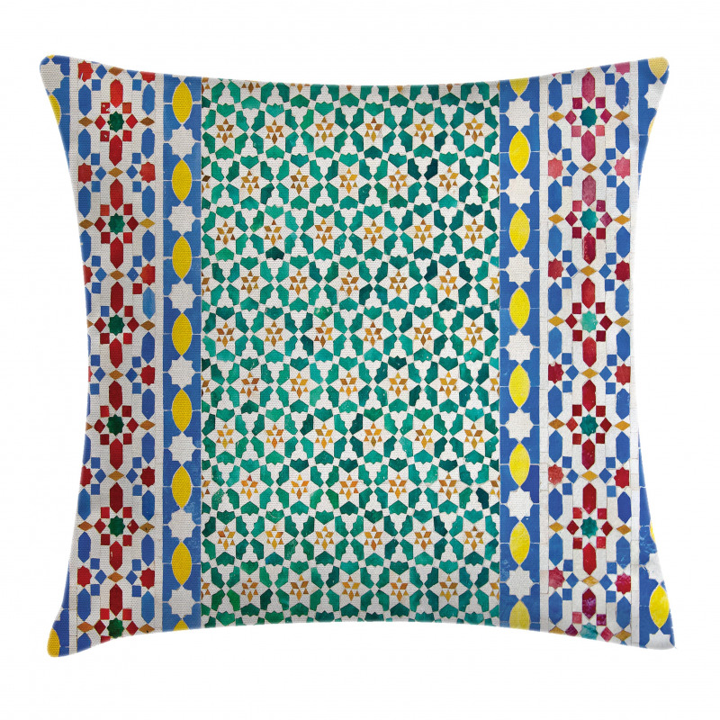 Colorful Mosaic Wall Pillow Cover