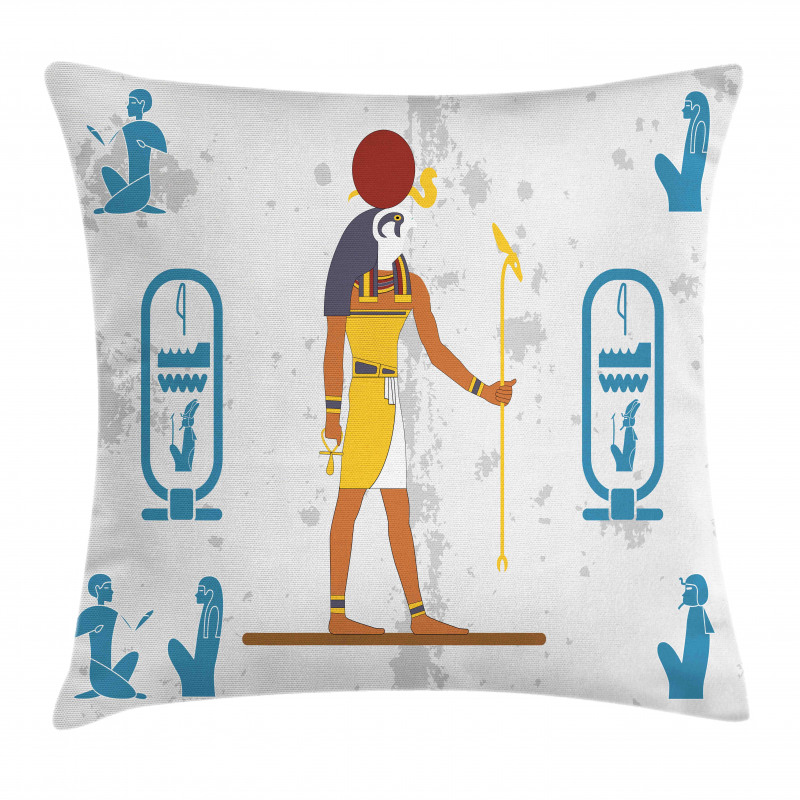 Historical Ancient Figures Pillow Cover