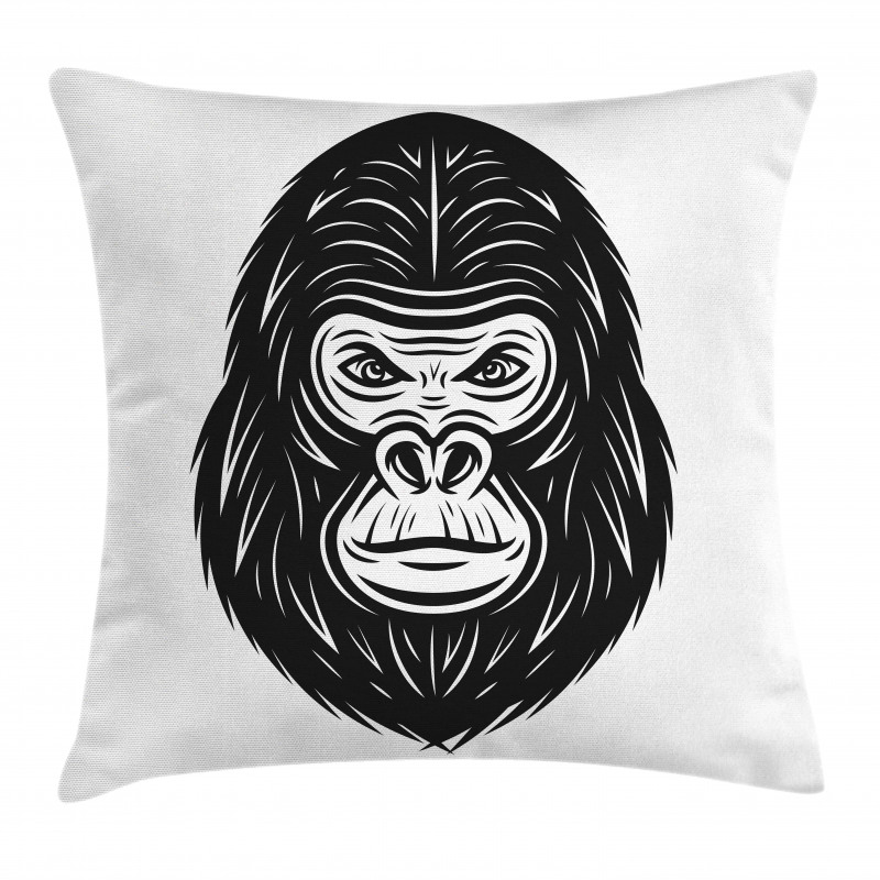 Wild Animal Monotone Style Pillow Cover