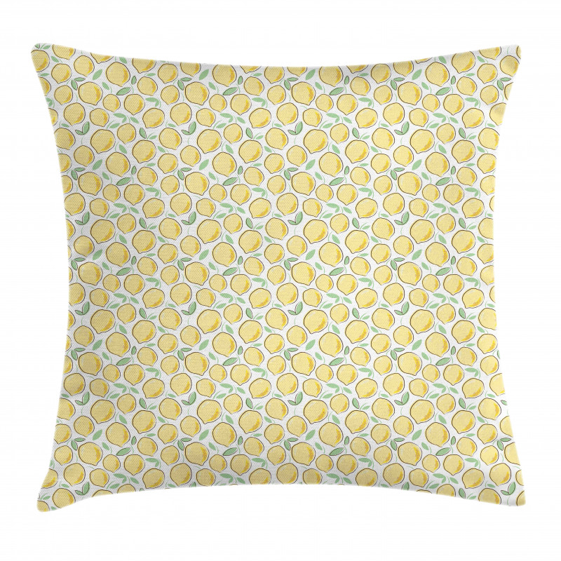 Delicious Citrus Fruit Art Pillow Cover