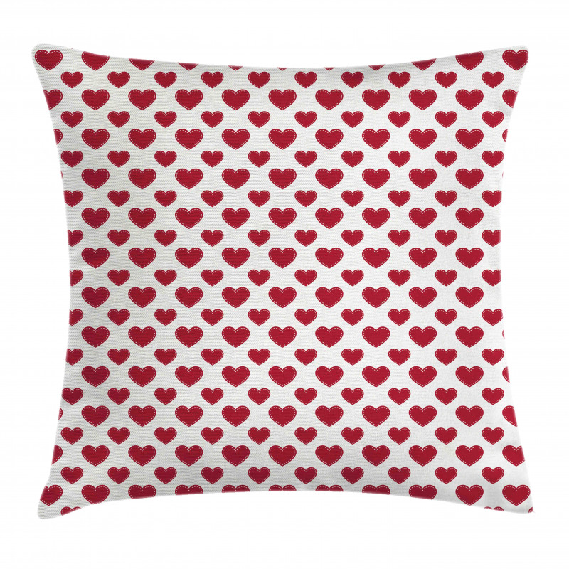 Classic Hearts Pillow Cover