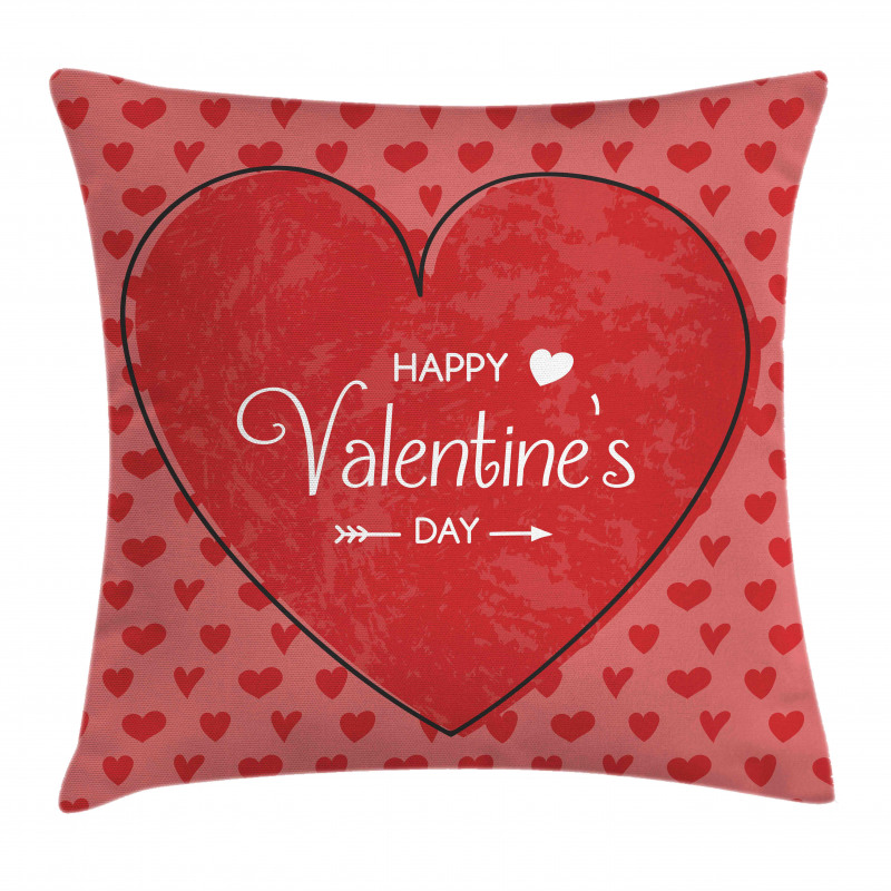 Concept Hearts Pillow Cover