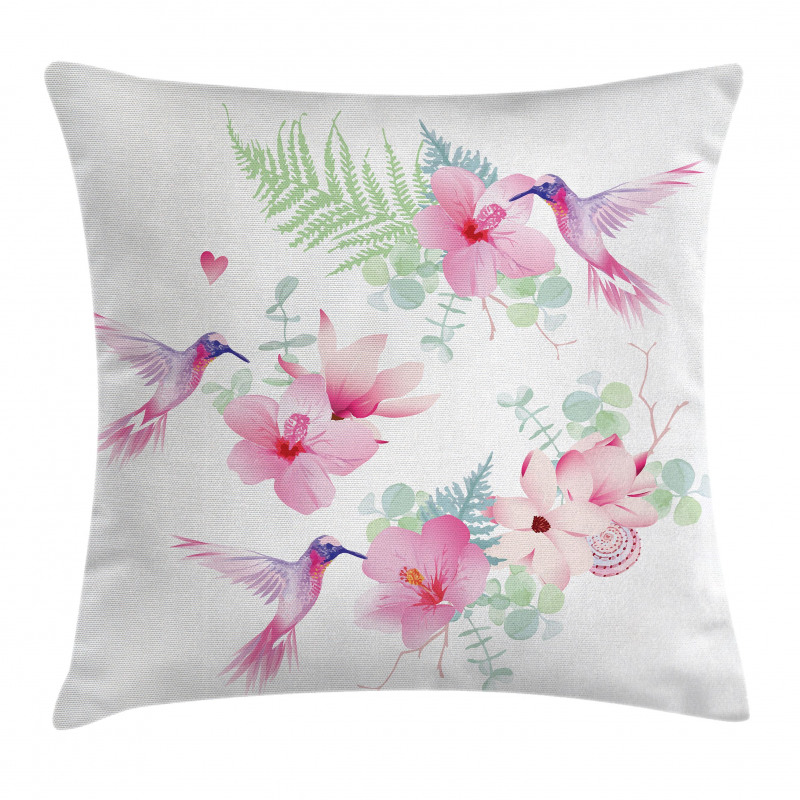 Flowers Wild Nature Pillow Cover