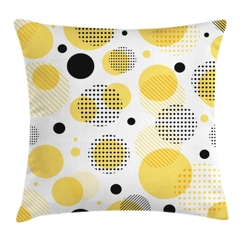 Streaks Spots Art Pillow Cover