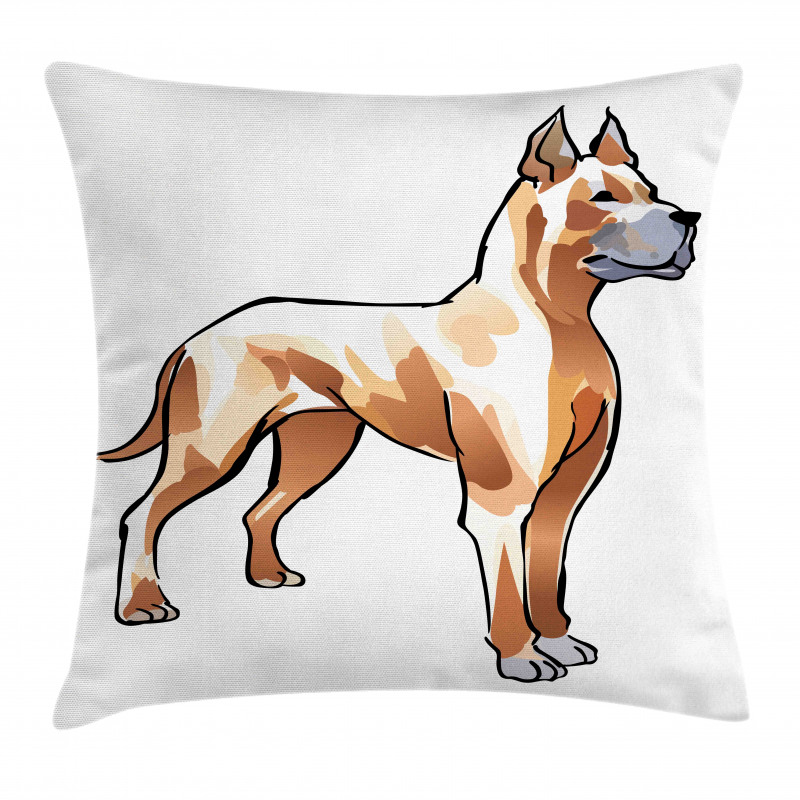 German Mastiff Dog Pillow Cover