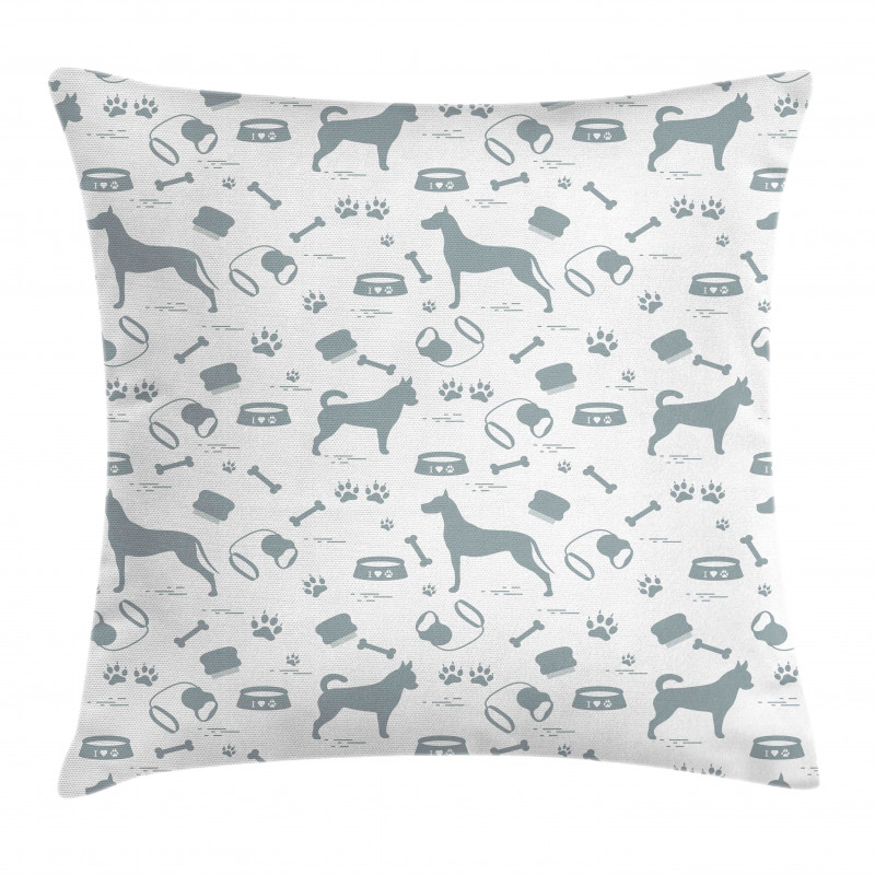 Dog Lover Concept Items Pillow Cover