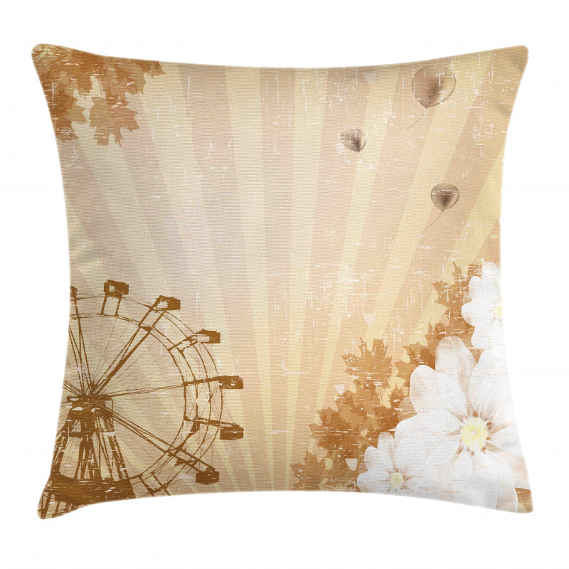 Vintage Flora Fun Ride Pillow Cover