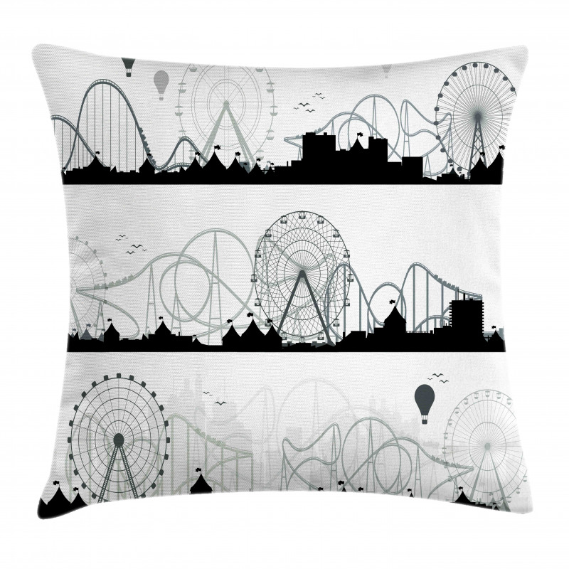 Modern Funfair View Pillow Cover