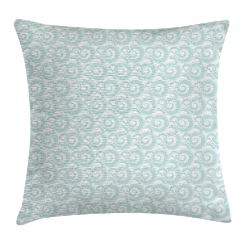 Abstract Clouds Waves Pillow Cover