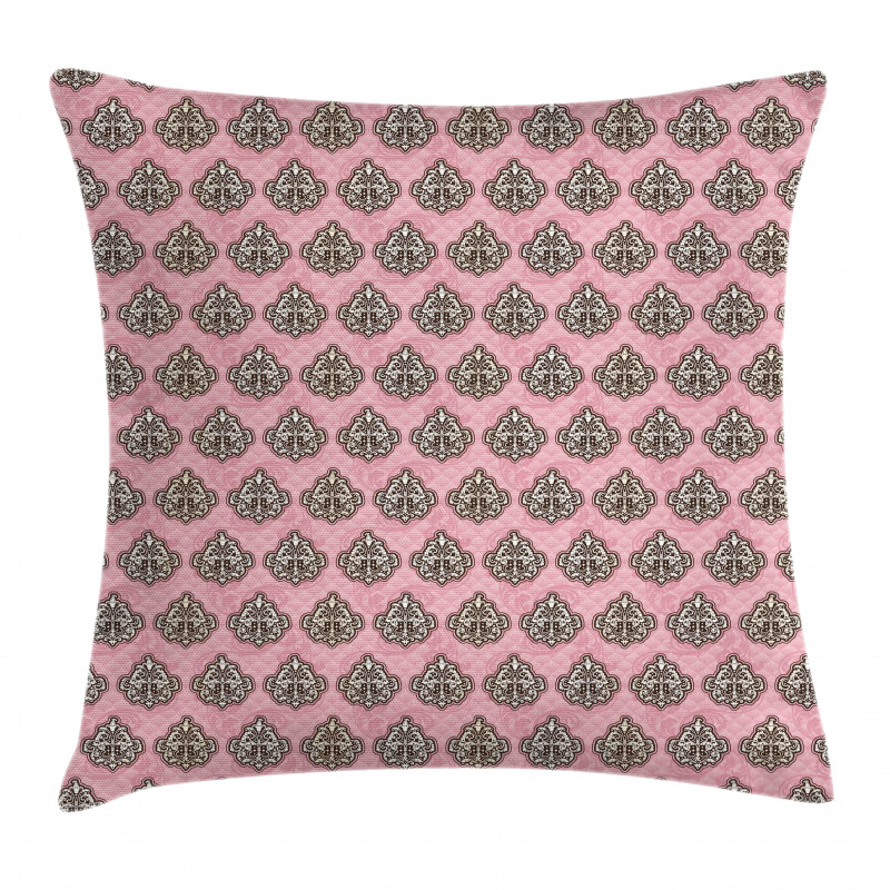 Modernized Rococo Art Pillow Cover