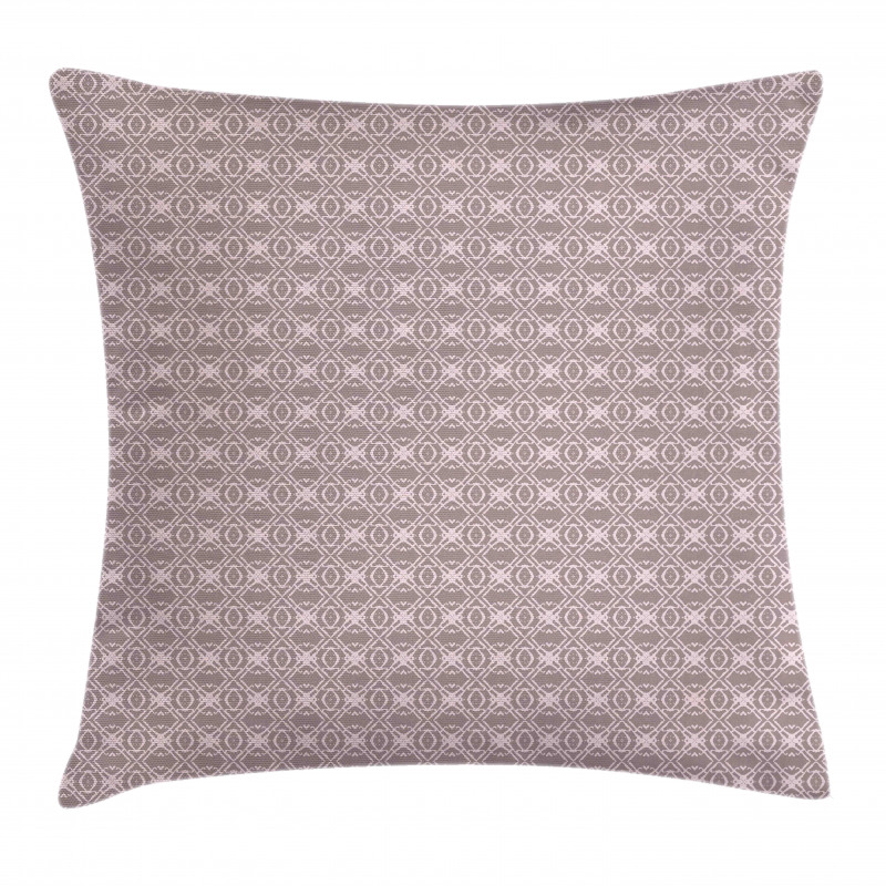 Grunge Look Flowers Petals Pillow Cover