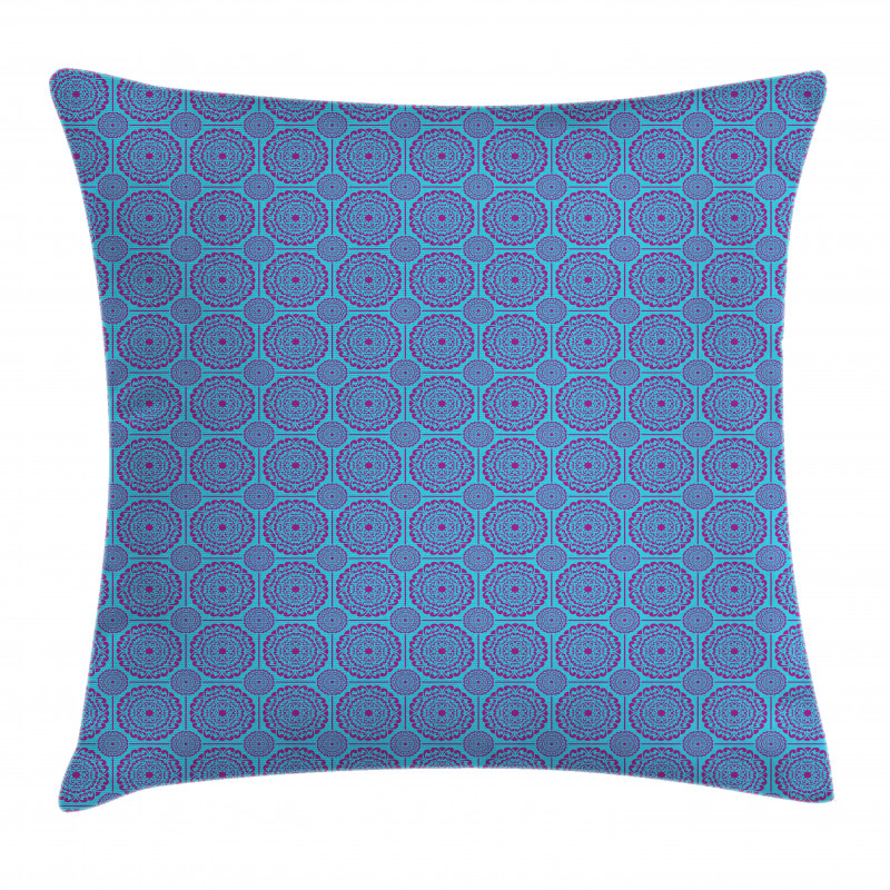 Oriental Strokes and Lines Pillow Cover