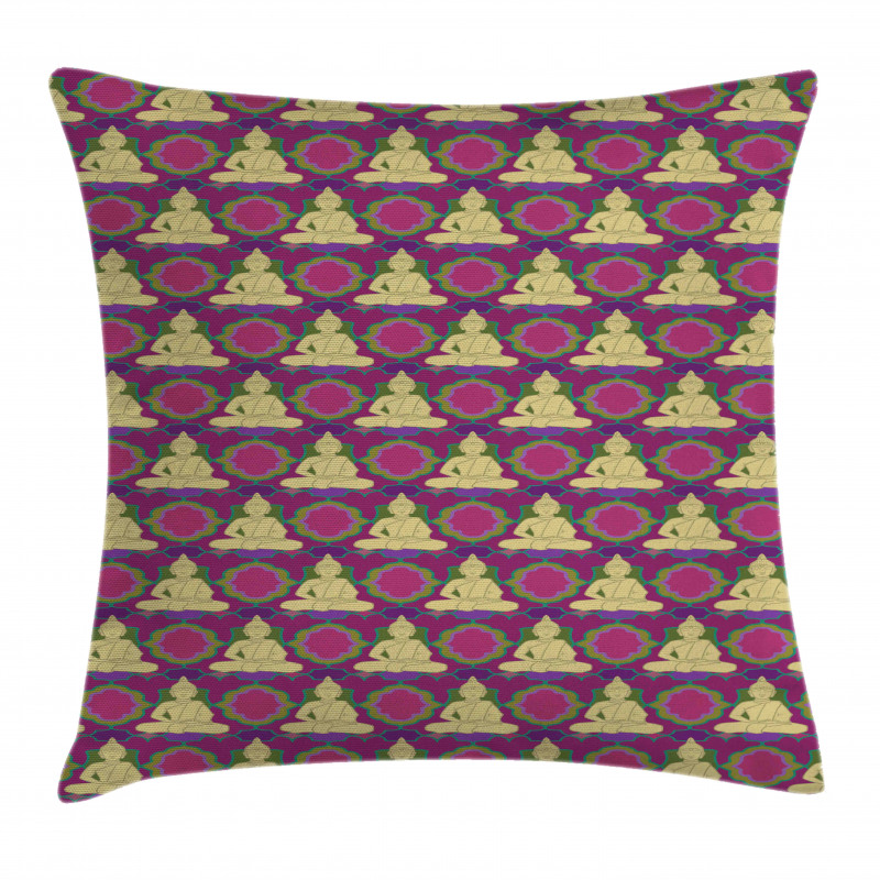 Symbolic Meditational Pillow Cover