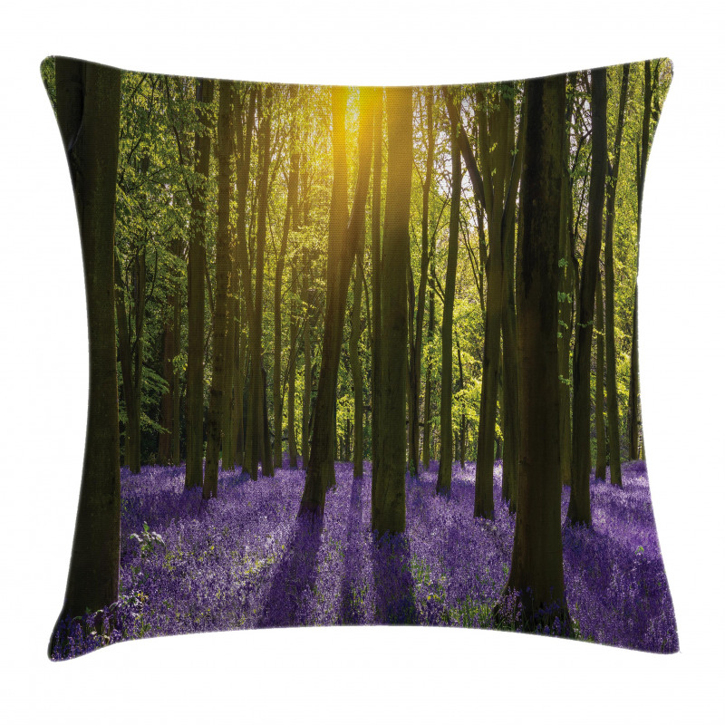 Bluebell Blossoms Pillow Cover