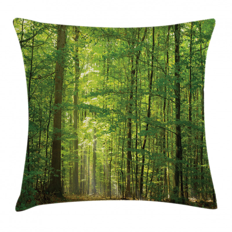 Foliage Forest Summer Pillow Cover