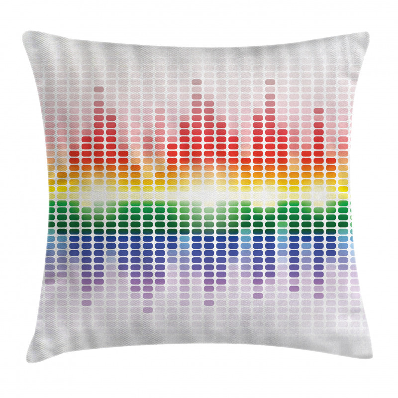 Vibrant Colors Club Disco Pillow Cover