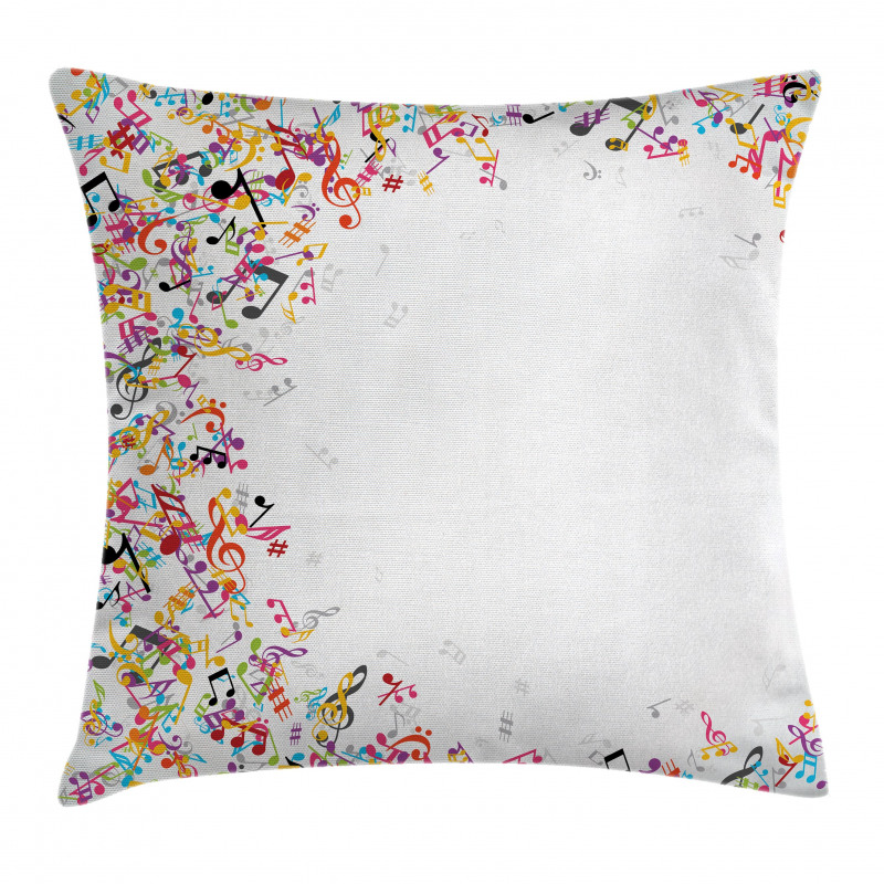 Colorful Festival Frame Pillow Cover
