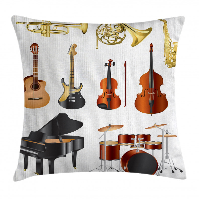 Symphony Orchestra Concert Pillow Cover
