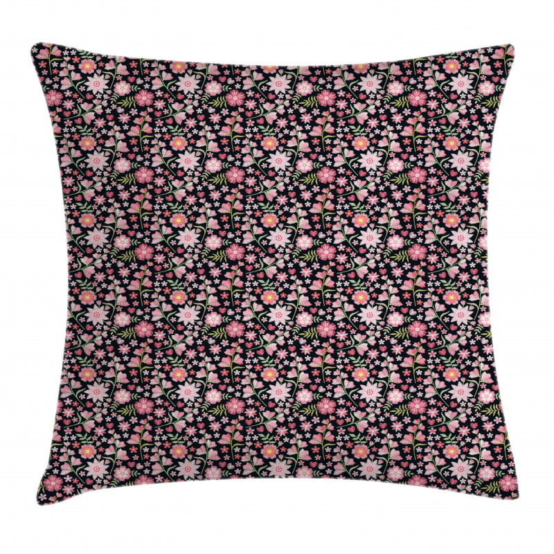 Eastern Europe Folk Motif Pillow Cover