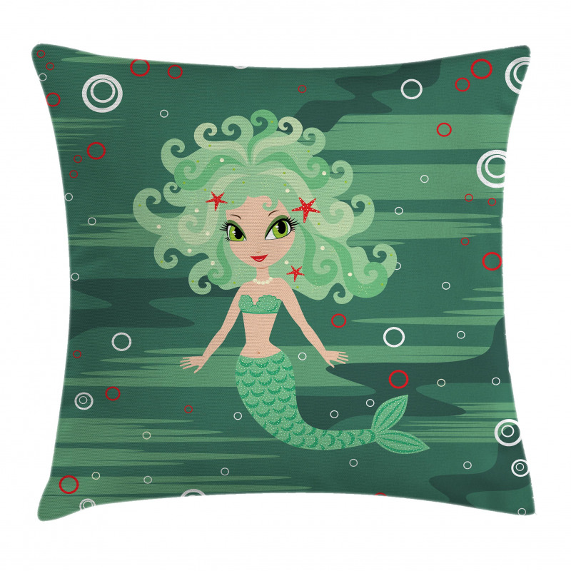 Starfish Sea Cartoon Pillow Cover