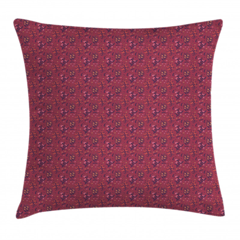 Flowers Branches Spring Pillow Cover